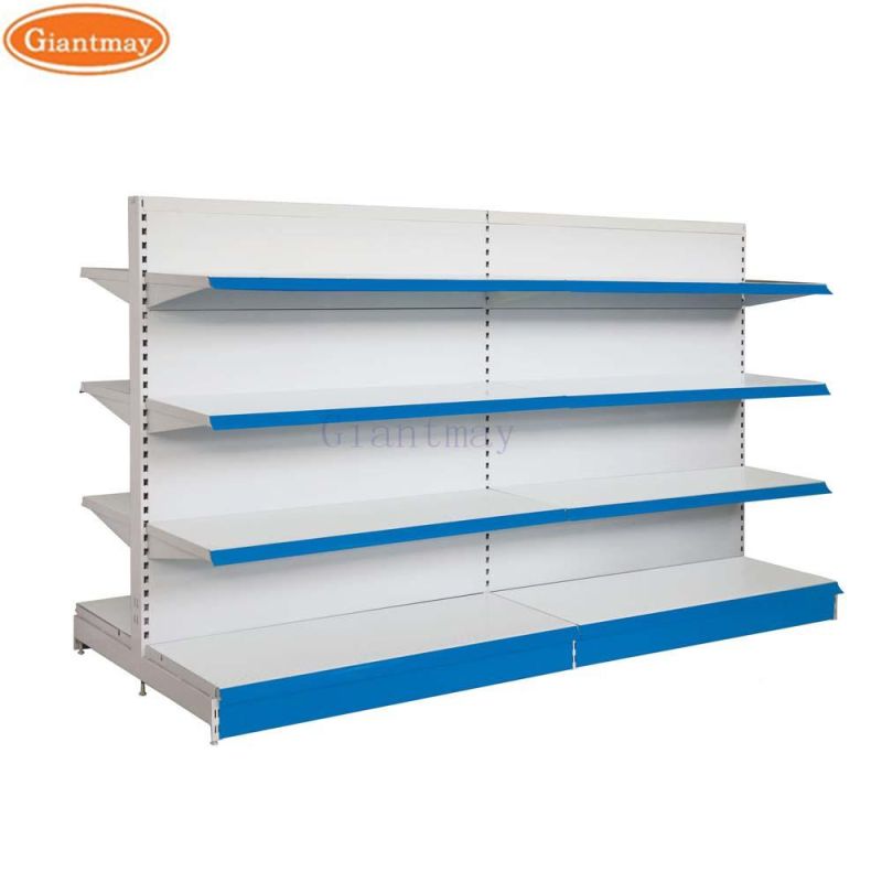 Giantmay Commercial Steel Gondola Shelving for Sale Grocery Supermarket Display