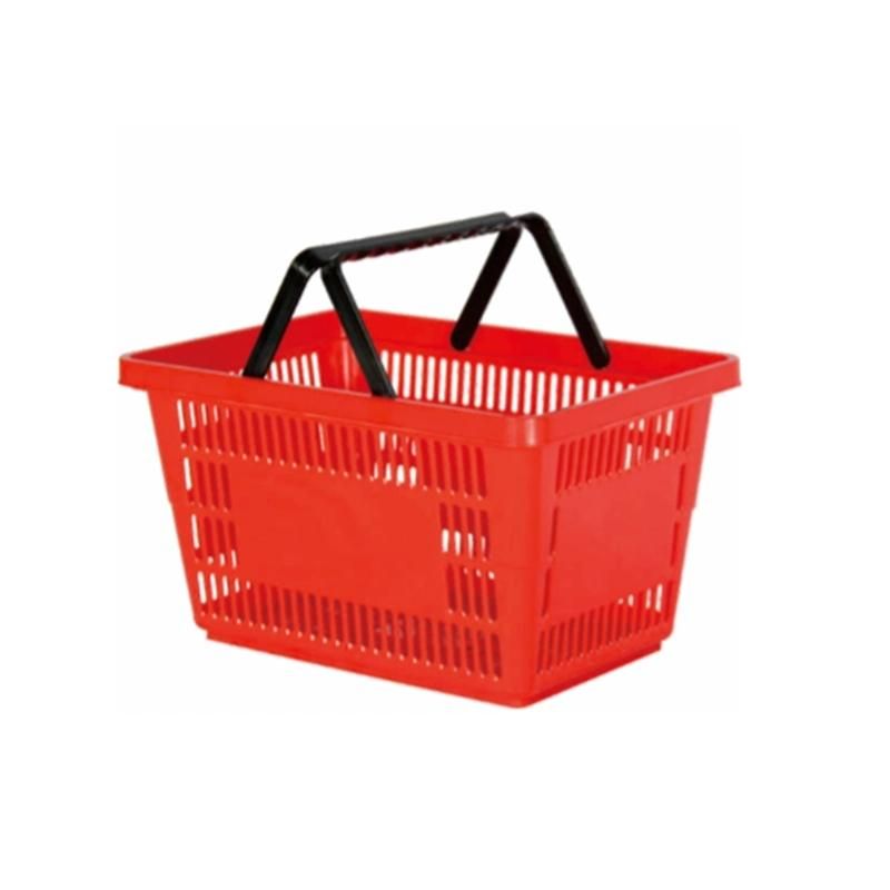 Wholesale Supermarket New PP Material Plastic Hand Shopping Basket