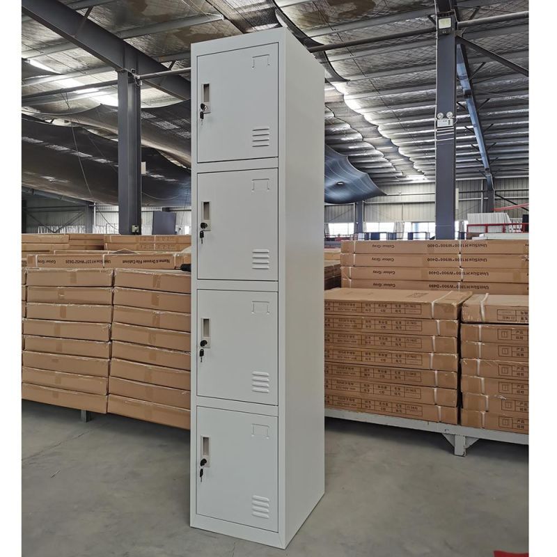 Steel 4 Doors Locker for Hospital Use Locker Cheap Price with Storage Locker