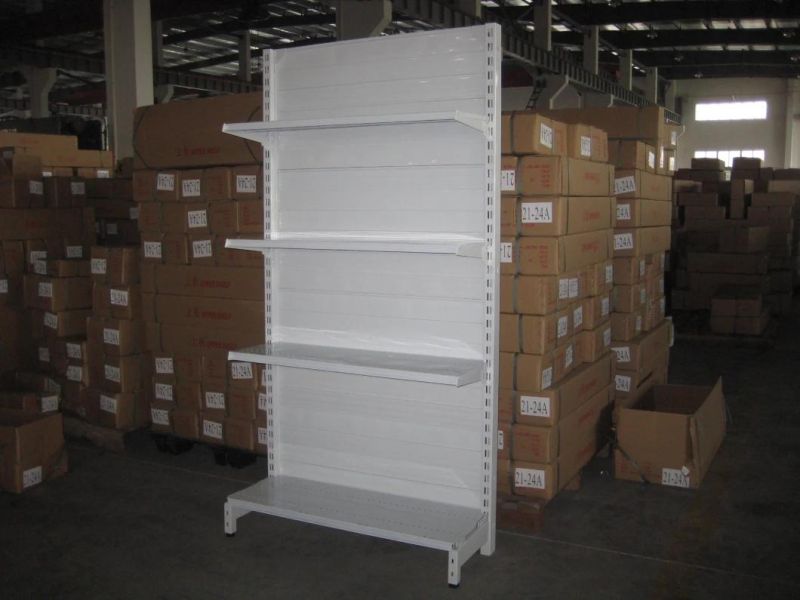 Supermarket Single Sided Gondola Shelf