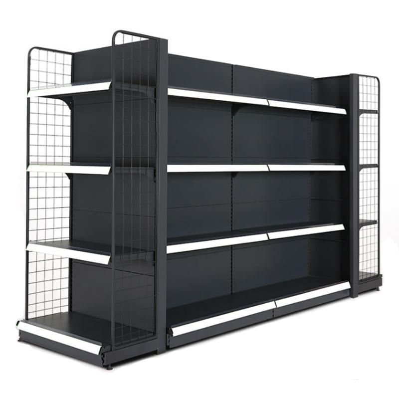 Gondola Display Delicate Modern Design Supermarket Equipment Shelves