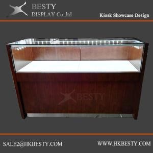 Jewellery Display Counter Showcase with Vneer Finish