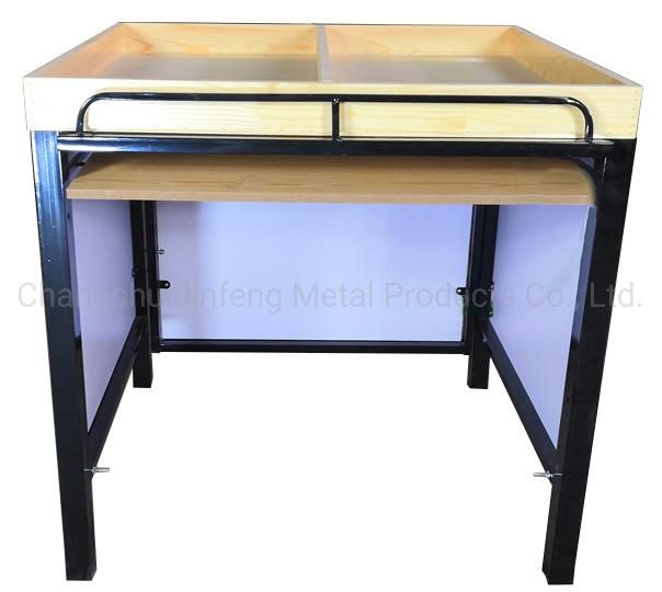 Supermarket Equipment Portable Exhibition Booth Display Counter Promotion Table