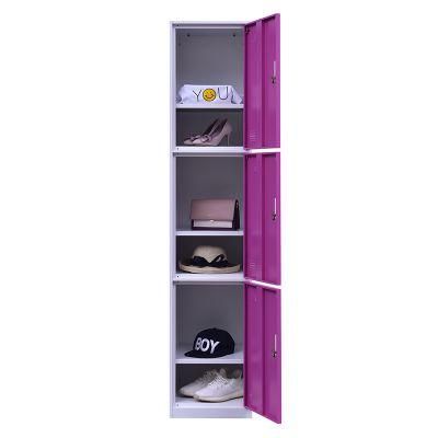 Steel Clothes Cabinet Closet Locker Single Door Lockers