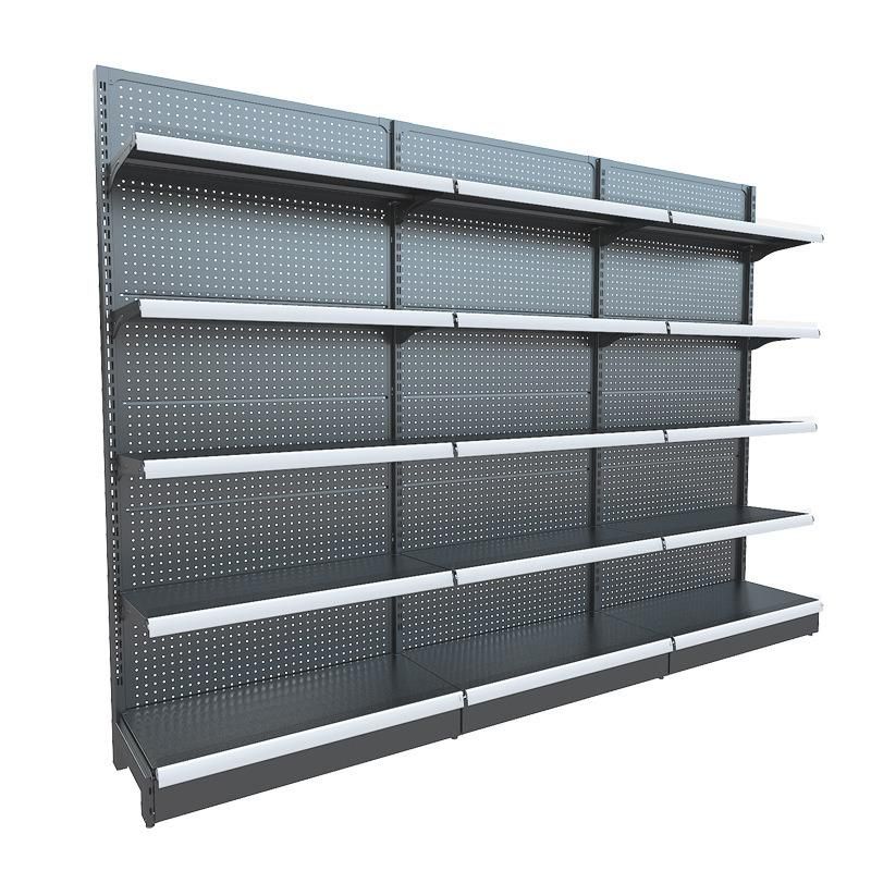 Metal Supermarket Gondola Shelf Factory Price Displays Shelf