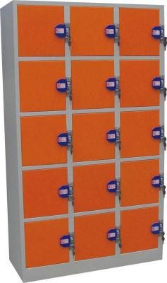 Orange Steel Metal Mechanical Locker (DKC-ML-15)