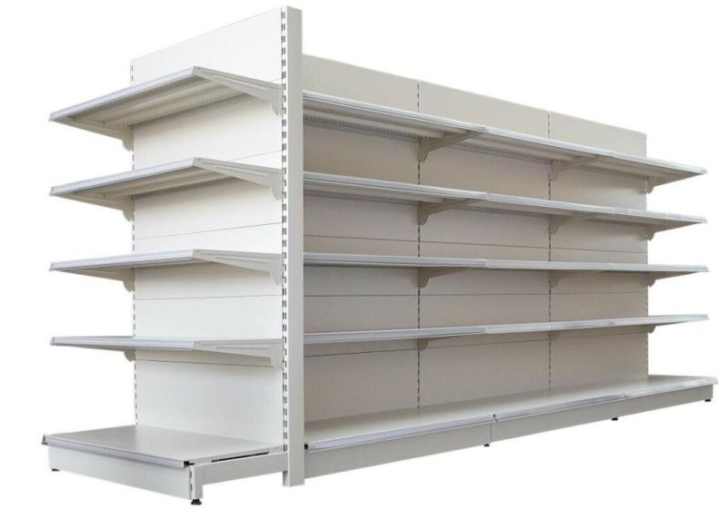 Supermarket Retail Metal Gondola Shelving System
