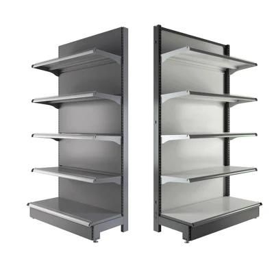 Factory Customized Gondola Grocery Display Stand Racks Supermarket Shelves