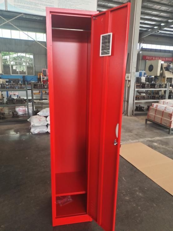 Knock Down Steel Cabinet Furniture Single Door Locker with Storage Shelving