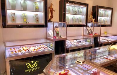 Luxury Store Interior Design Jewelry Display Showcase