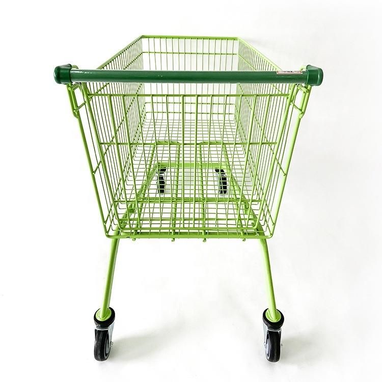 Cheap Supermarket Shopping Trolley, Shopping Cart, Supermarket Trolley 175L