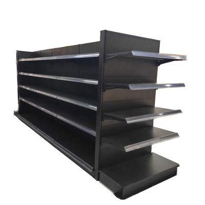 China Factory Supplied Top Quality Supermarket Shelves Metal Double Sided Display Rack Supermarket Display