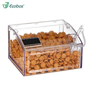 High Clear Candy Store Equipment Plastic Food Container