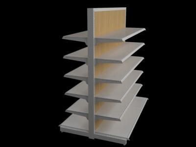 Steel and Wood Structure Supermarket Shelf (JT-A30)
