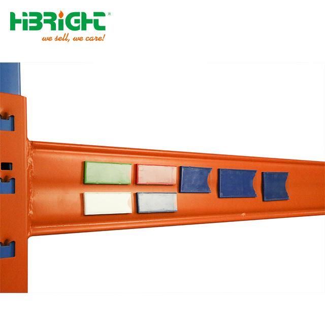 Industrial Supermarket Warehouse Pallet Rack Plastic Magnetic Label Holder