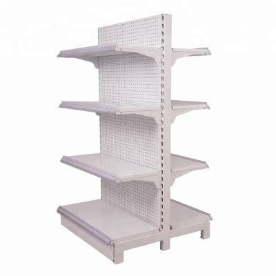 Pegboard Back Panel Retail Store Rack Gondola Shelving