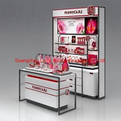 Beauty Shop Display Furniture Makeup Store Design Showcase Customized Cabinet
