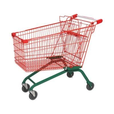 Colorful South African Customized Supermarket Trolley