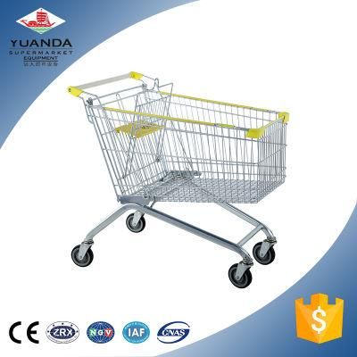 Supermarke Metal Shopping Store Hand Trolley