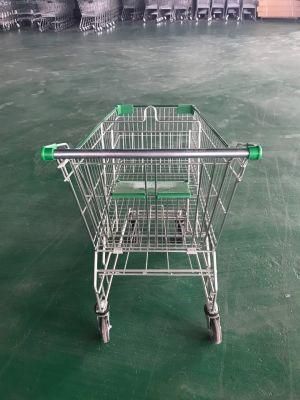150L Asian Style Wire Shopping Trolley