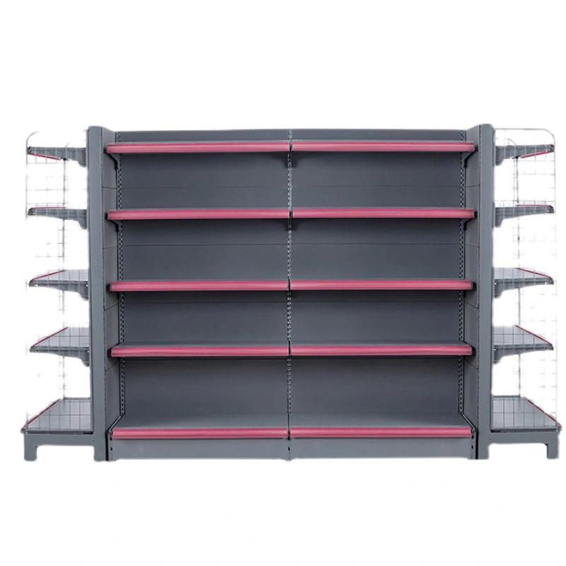 Supermarket Equipment Metal Racks Gondola Display Shelves for Shops
