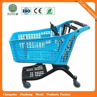 shopping Trolley /Whole Plastic Shopping Carts/Europe Shopping Trolley