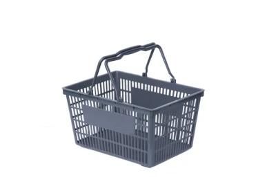 Normal Size Double Handles Supermarket Shopping Basket