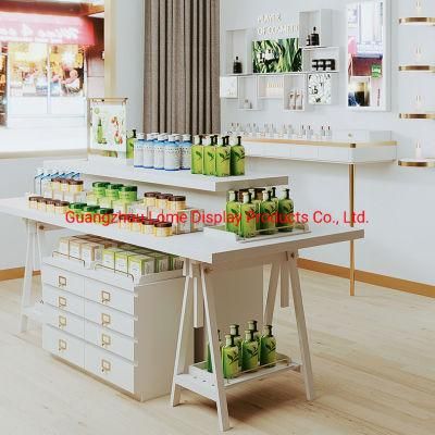 Customized Makeup Display Stands Countertop Cosmetic Interior Design for Store