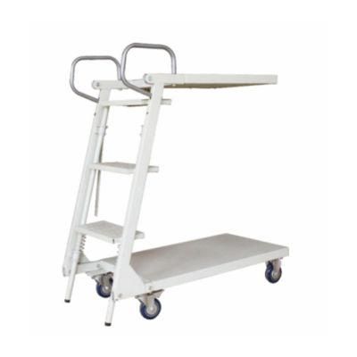 New Style Steel Ladder Truck for Supermarket and Factory Yd-062 for Sale