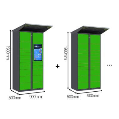 7*24 Working Self-Service Smart Parcel Delivery Locker (drop-off and pick-up)