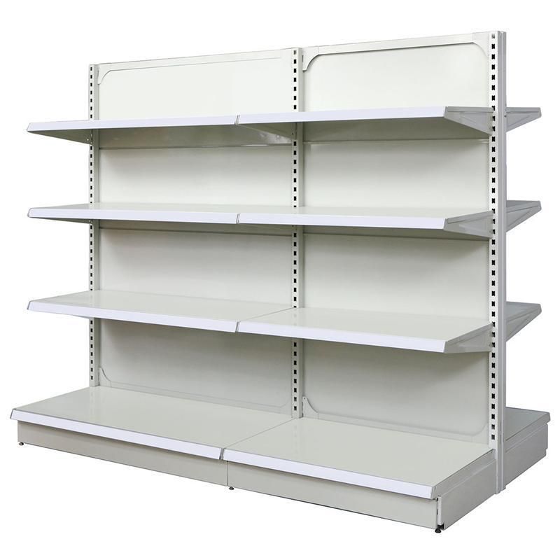 Multi-Layer Metal Supermarket Shelf Gondola Shelving Display Racks for Shop