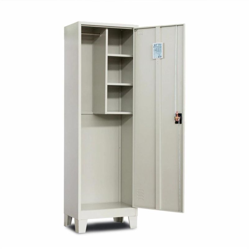 School Gym Bathroom Single Door Storage Steel Locker