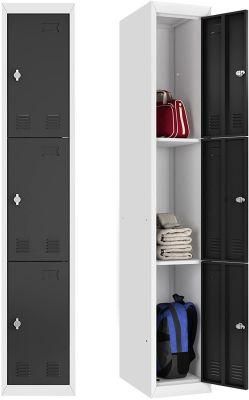 3 Door Metal Steel Beach Locker