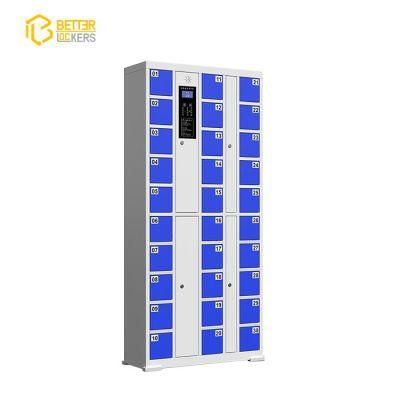 Outdoor Locker Storage Fingerprint Lockers Face Recognize Locker