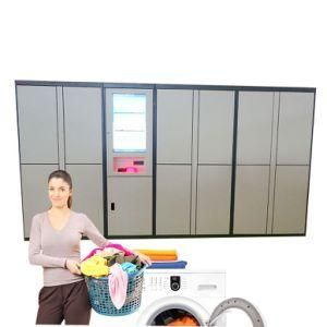 Residential Building Commercial Laundry Equipment Electronic Laundry Locker