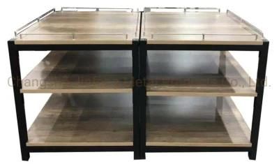 Supermarket Exhibition Shelf Promotion Booth Counter Bable Top Display Shelves