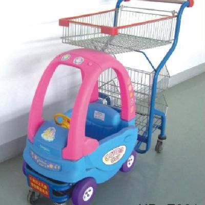 Children Shopping Trolley Cart with Baby Seat