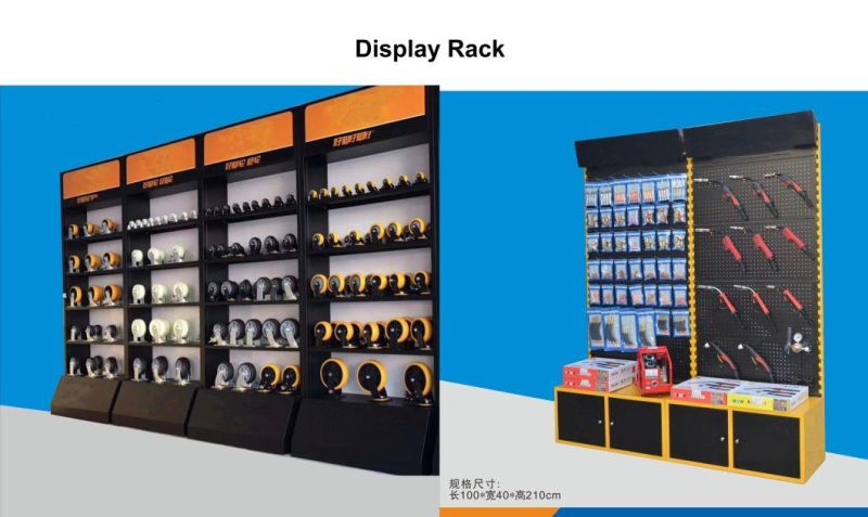 Flat Peg Hole Power Tools Air Conditioner Part Construction Equipment Store Shop Supermarket Metal Hardware Display Rack Storage Rack Metal Rack