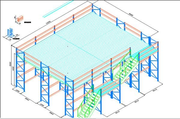 Muti-Layer Platform Warehouse Mezzanine Rack (JT-C18)