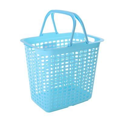 Plastic Dirty Clothes Laundry Basket Washing Baskets
