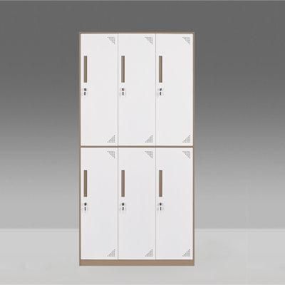 Modern Steel Locker for Supermarket with Lock for Sale