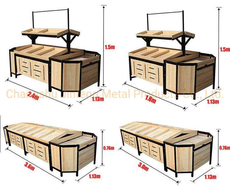 Supermarket Vegetable Shelf Rack Display Shelf Display Stand for Fruit