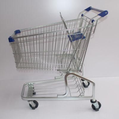 High Quality 125L German New Metal Supermarket Push Cart