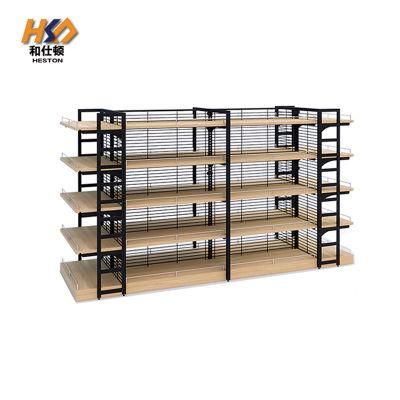 Factory Custom Advertising Display Supermarket Shelf, Display Rack for Hanging Items, Store Shelving