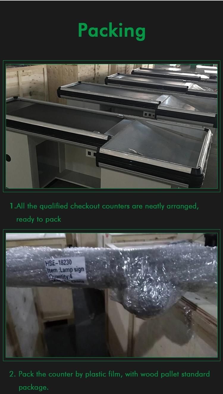 Factory Direct Sell Supermarket Electrical Cash Counter