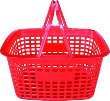 Circular Flat Double Handle Basket /Net Basket/Plastic Basket (YD-B03)