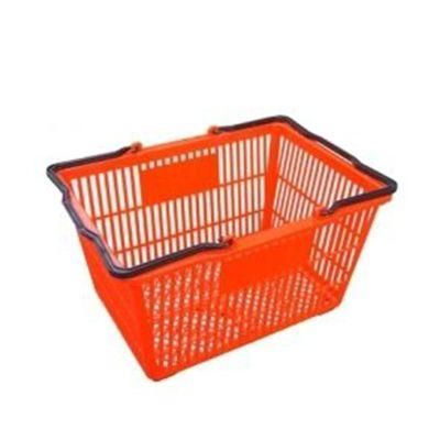 Hot Sale Quality European Style Portable Plastic Shopping Basket