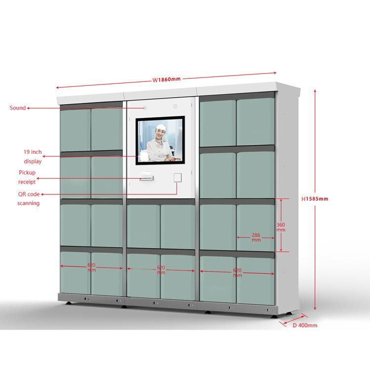 Densen Customized in-Depth Customization of Express Cabinets Sample Processing Drawings Design to Production Service