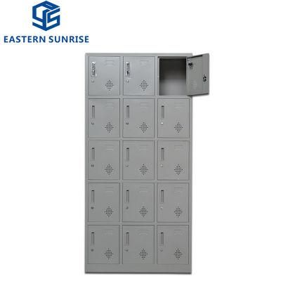 15 Door Locker Cabinet Decoration Standard Gym Locker