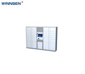 Digital Parcel Delivery Locker Electronic Steel Clothes Locker with Mixed Door Sizes